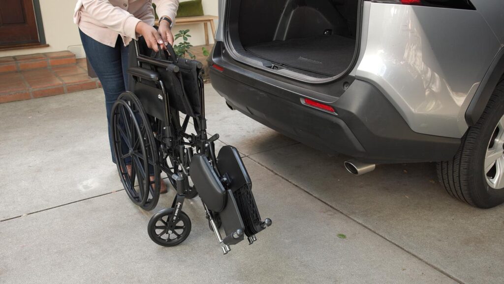 Cruiser 3 folded wheelchair
