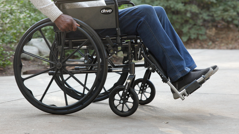 Person using Drive Cruiser 3 wheelchair